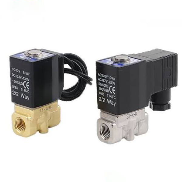 2S Seriyası 2/2 Yollu Maye Solenoid Klapanı (Birbaşa Təsirli + Pilotla İdarə olunur)