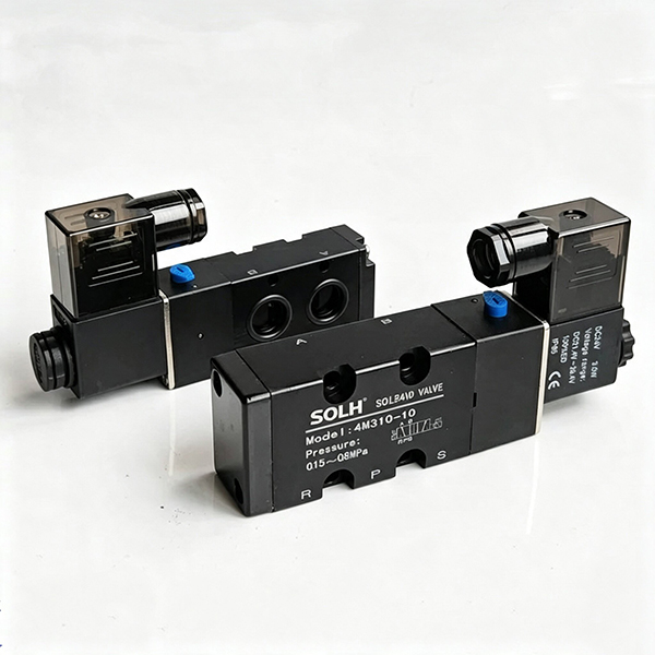4m Seriya Solenoid Valf |5 /2 Yol