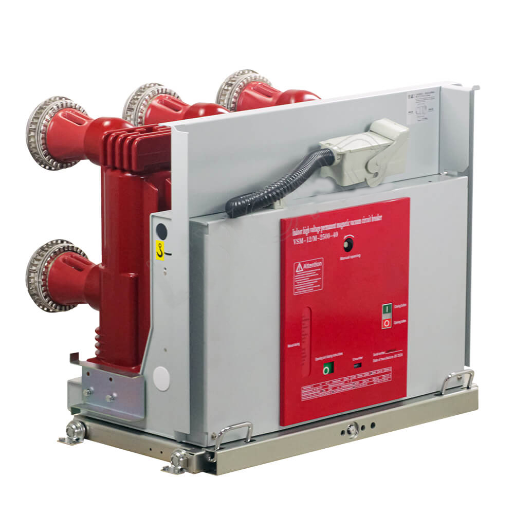 VSM-12 yüksək keyfiyyətli handcart tipi daimi maqnit mexanizmi vakuum dövrə qırıcısı