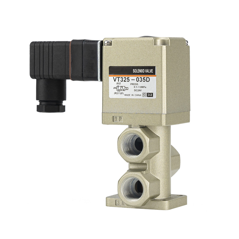 VT325 3 Portlu Solenoid Valf/ Birbaşa İdarə Edilən Poppet Tipi